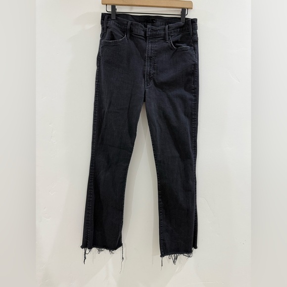 Frame Denim Black the hustler ankle fray in not guilty wash - Picture 4 of 8